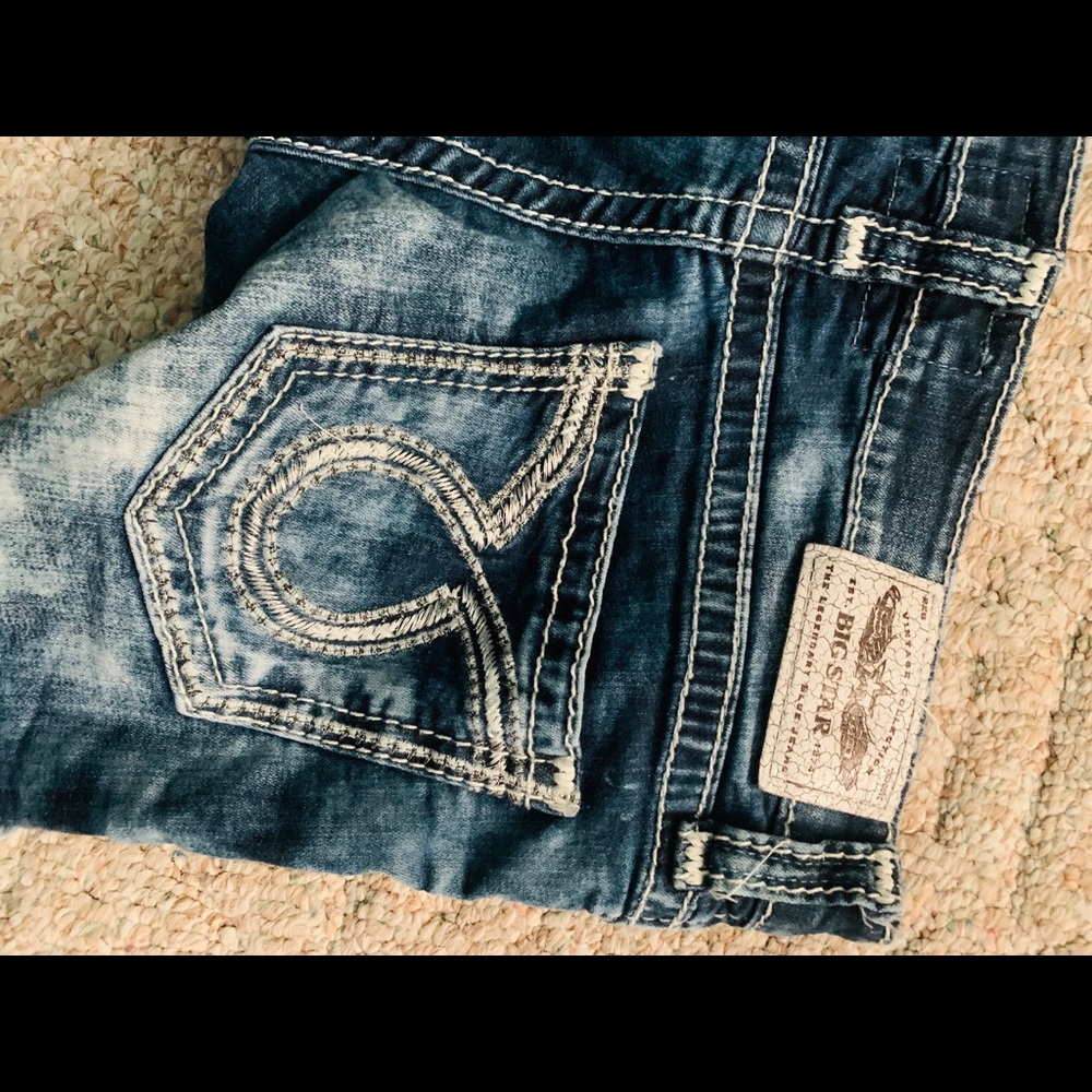 Big star jean shorts